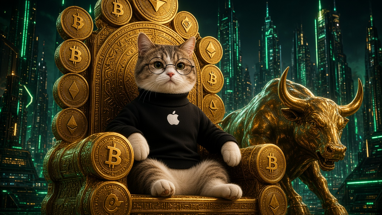 iCat on the golden throne